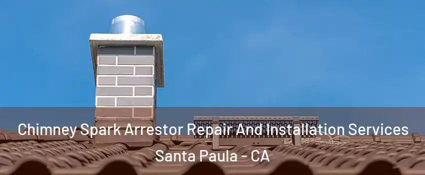  Chimney Spark Arrestor Repair And Installation Services Santa Paula - CA