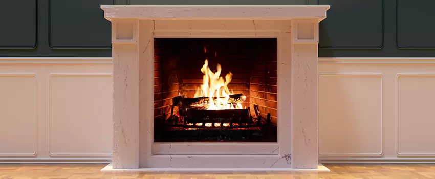 Decorative Electric Fireplace Installation in Santa Paula, California
