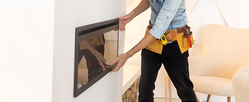 Metal Fireplace Installation in Santa Paula, California