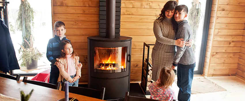 Morso Cast Iron Fireplace Insert Installation in Santa Paula, California
