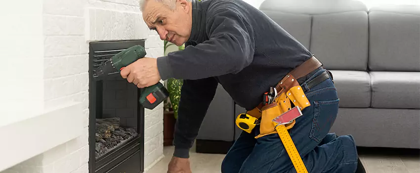 New Indoor Fireplace Installation in Santa Paula, California