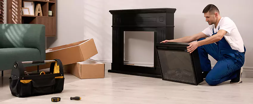 Old Rusted Metal Fireplace Repair And Replacement in Santa Paula, CA