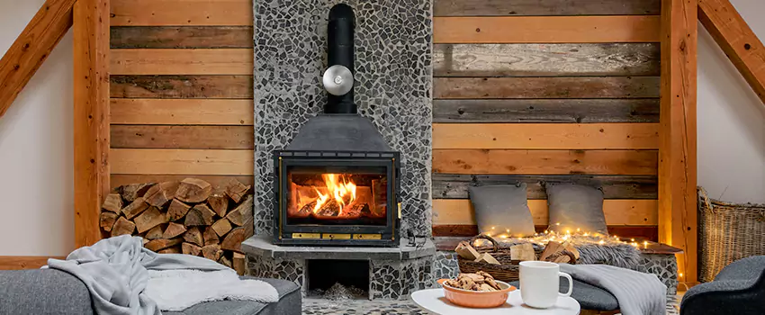 Thelin Hearth Products Direct Vent Gas Stove Fireplace Inspection in Santa Paula, California